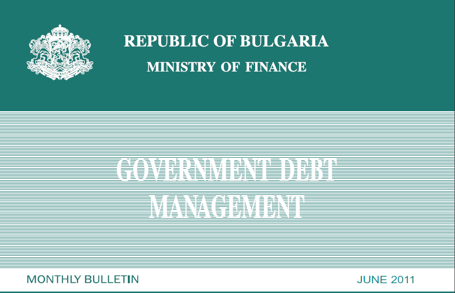 THE MONTHLY GOVERNMENT DEBT BULLETIN FOR JUNE HAS BEEN PUBLISHED