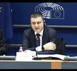 STATEMENT OF MINISTER OF FINANCE VLADISLAV GORANOV BEFORE THE ECON COMMITTEE OF THE EUROPEAN PARLIAMENT