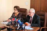 Press-conference of the Minister of Finance Kiril Ananiev and Deputy Minister of Finance Marinela Petrova