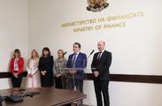 Встъпване в длъжност на Валери Белчев като министър на финансите