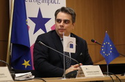 Minister of Finance Assen Vassilev attends the annual EIB conference 