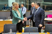 Minister Assen Vassilev at The ECOFIN meeting 