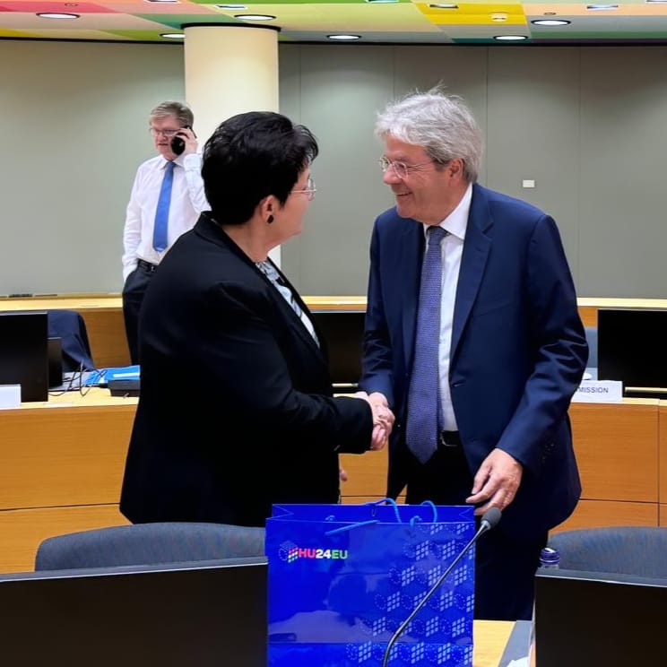 Deputy Prime Minister and Minister of Finance Ms. Lyudmila Petkova Takes Part in ECOFIN Meeting in Brussels